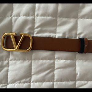 Valentino Reversible Vlogo Signature Belt